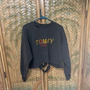 Tommy Hilfiger distressed sweatshirt